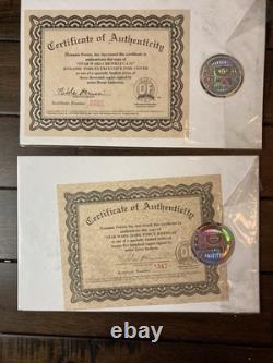 Star Wars Lot Of 2 Comics Chewbacca #1 Auto Brent Anderson Dynamic Forces