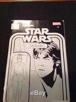 Star Wars Luke Skywalker 001 Variant Sketch Direct Edition C2E2 action figure