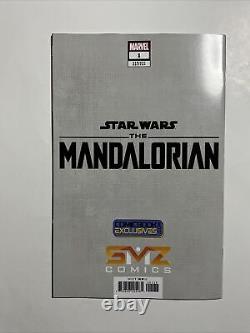 Star Wars Mandalorian #1 (2023) 9.4 NM Battle Damage Lightsaber Remark Kirkham