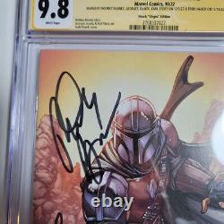 Star Wars Mandalorian #2 Todd Nauck Virgin Variant 4x signed CGC 9.8 Star Wars Mandalorian #2 Todd Nauck Virgin Variant 4x signed CGC 9.8