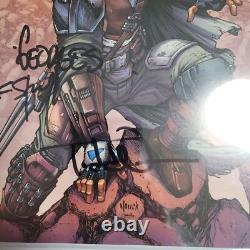 Star Wars Mandalorian #2 Todd Nauck Virgin Variant 4x signed CGC 9.8 Star Wars Mandalorian #2 Todd Nauck Virgin Variant 4x signed CGC 9.8