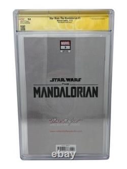 Star Wars Mandalorian #3 Cgc 9.8 Ss Mike Mayhew Signed Sketch Edition