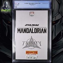 Star Wars Mandalorian S2 #8 E. M. Gist Virgin Megacon 2024 Ltd 600 +coa Cgc 9.8