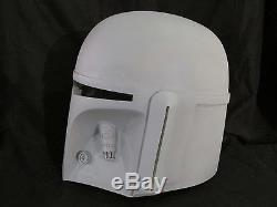 Star Wars Mando V1 Style Bounty Hunter Mandalorian Comic Con Helmet Prop Lot