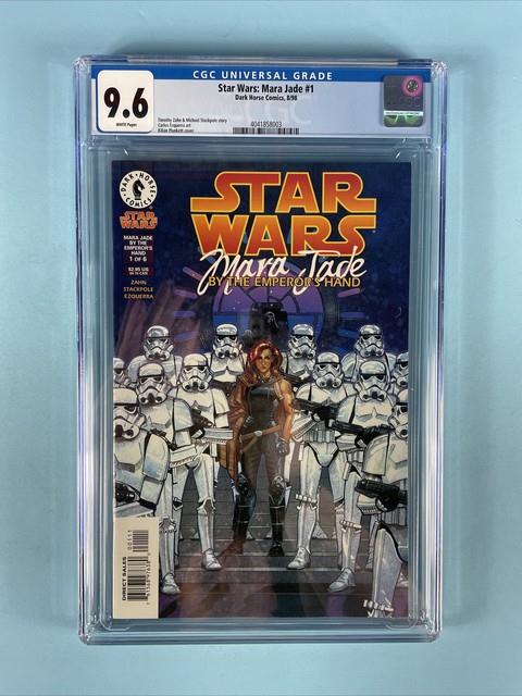 Star Wars Mara Jade #1 Dark Horse By The Emperor's Hand 1998 Cgc 9.6