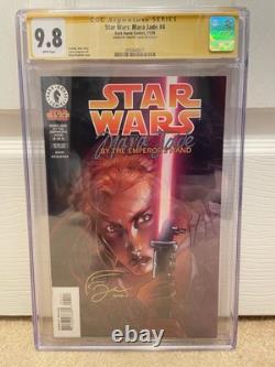 Star Wars Mara Jade By the Emperor's Hand #4 SIGNED BY Timothy Zahn CGC 9.8