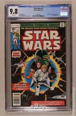 Star Wars (Marvel) #1 1977 1st Printing CGC 9.8 1445006012