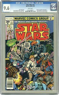 Star Wars (Marvel) #2 1977 1st Printing CGC 9.6 0151104014