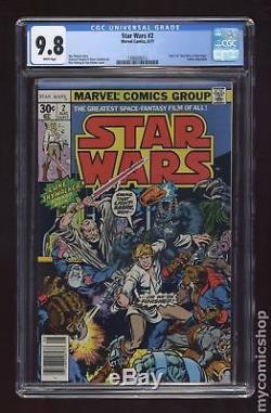 Star Wars (Marvel) #2 1977 1st Printing CGC 9.8 1396808012