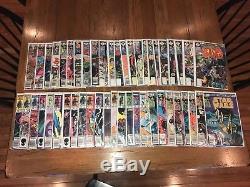 Star Wars Marvel Comic Books 1977 lot of 48 comics some rare low print issues