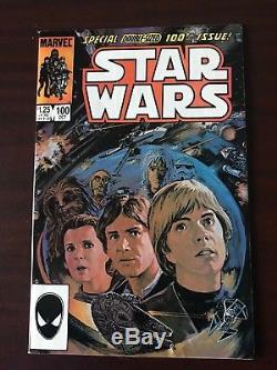 Star Wars Marvel Comic Books 1977 lot of 48 comics some rare low print issues