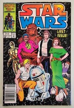 Star Wars Marvel Comics #100 107 Run Copper Age Lot-8