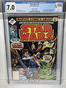 Star Wars Marvel Comics 1977 #9 CGC 7.0