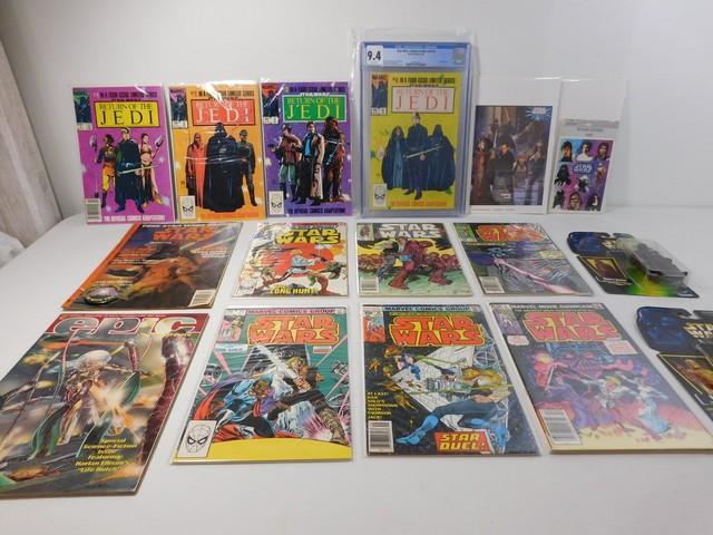 Star Wars Marvel Comics Collection X Jedi Limited Cgc 9.4 #2 15 71 88 91 +extras