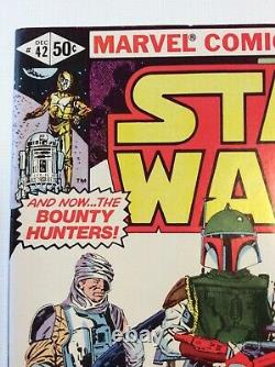 Star Wars Marvel comic 42 Boba Fett first appearance high grade direct edition