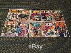 Star Wars Marvel comics lot 2-107 near complete set (1977) Annuals 2 & 3