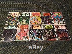 Star Wars Marvel comics lot 2-107 near complete set (1977) Annuals 2 & 3