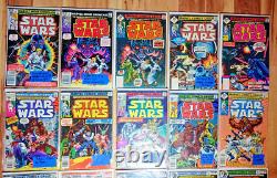 Star Wars Marvel vintage 80's comic lot Of 71-1st Issue-Mark Jewelers X3-Nm/ Star Wars Marvel vintage 80's comic lot Of 71-1st Issue-Mark Jewelers X3-Nm/