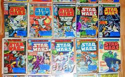 Star Wars Marvel vintage 80's comic lot Of 71-1st Issue-Mark Jewelers X3-Nm/ Star Wars Marvel vintage 80's comic lot Of 71-1st Issue-Mark Jewelers X3-Nm/
