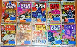 Star Wars Marvel vintage 80's comic lot Of 71-1st Issue-Mark Jewelers X3-Nm/ Star Wars Marvel vintage 80's comic lot Of 71-1st Issue-Mark Jewelers X3-Nm/