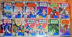 Star Wars Marvel vintage 80's comic lot Of 71-1st Issue-Mark Jewelers X3-Nm/ Star Wars Marvel vintage 80's comic lot Of 71-1st Issue-Mark Jewelers X3-Nm/