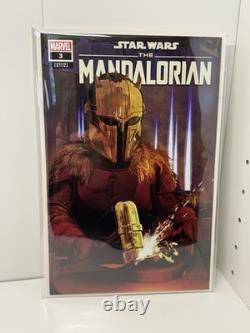 Star Wars Mike Mayhew Variant Comic #1 Signed And #3 The Armorer