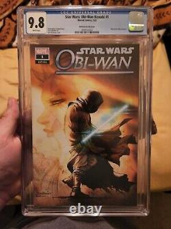 Star Wars Obi-Wan Kenobi #1 (2022 Marvel) Tyler Kirkham Whatnot Variant CGC 9.8