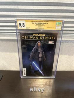Star Wars Obi-Wan Kenobi #1 CGC 9.8 Signed By Ewan McGregor 1st Print Variant