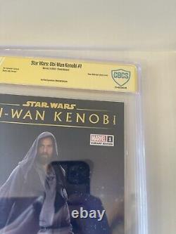Star Wars Obi-Wan Kenobi #1 Comic Ewan McGregor Signed Autographed CBCS 9.4