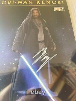Star Wars Obi-Wan Kenobi #1 Comic Ewan McGregor Signed Autographed CBCS 9.4