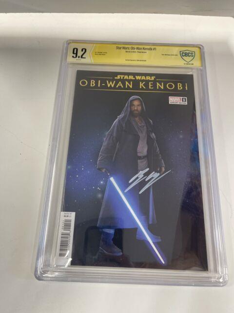 Star Wars Obi-wan Kenobi #1 Ewan Mcgregor Signed Autographed Cbcs Graded 9.2