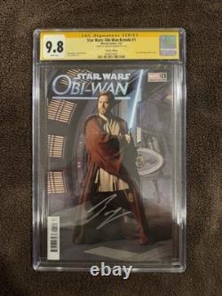 Star Wars Obi-Wan Kenobi #1 Marvel 2022 Comic Book Signed 9.8