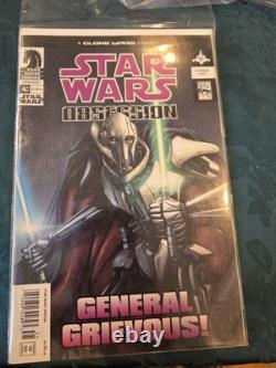 Star Wars Obsession #1-5 Complete Set 2004 Dark Horse Comic Lot Clone Wars