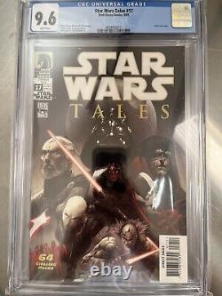Star Wars Obsession #4 CGC NM/M 9.8 White Pages & Star Wars Tales #17 CGC 9.6