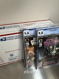 Star Wars Obsession #4 CGC NM/M 9.8 White Pages & Star Wars Tales #17 CGC 9.6