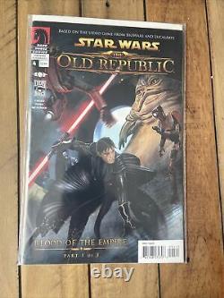 Star Wars Old Republic Threat of Peace #1,2,3 Blood of The Empire #4,5,6 Comic