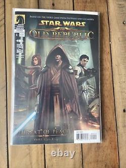 Star Wars Old Republic Threat of Peace #1,2,3 Blood of The Empire #4,5,6 Comic