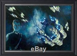Star Wars Outbound Flight Thrawn Dave Seeley Oil Painting for Lucasfilm