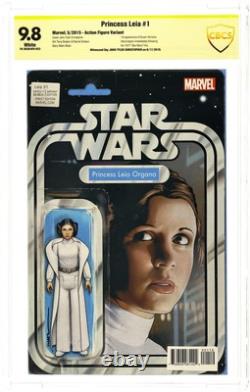 Star Wars Princess Leia 1H Christopher Variant CBCS 9.8 SS Christopher 2015 Star Wars Princess Leia 1H Christopher Variant CBCS 9.8 SS Christopher 2015