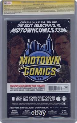 Star Wars Princess Leia #1 Brooks Midtown B&W CGC 9.8 SS Mark Brooks 2015 Star Wars Princess Leia #1 Brooks Midtown B&W CGC 9.8 SS Mark Brooks 2015