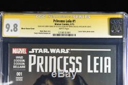 Star Wars Princess Leia #1 Cgc-ss 9.8 Sig Carrie Fisher Orig 1977 Actress 2015