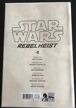 Star Wars Rebel Heist #3 Adam Hughes Sketch Variant Ultra Rare High Grade
