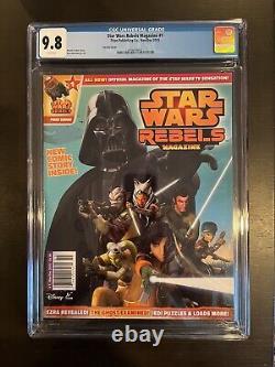 Star Wars Rebels Magazine 1 Variant Edition CGC 9.8 1st Sabine Wren Rebels POP 1
