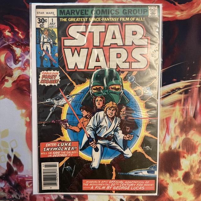 Star Wars (reprint) Comic Book 1977 Marvel Comics Group Vintage Set