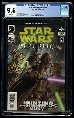 Star Wars Republic #65 CGC NM+ 9.6 White Pages
