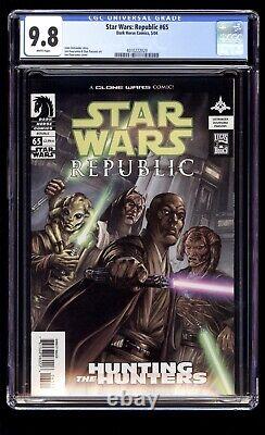 Star Wars Republic #65 Dark Horse CGC 9.8 1st Barriss Offee