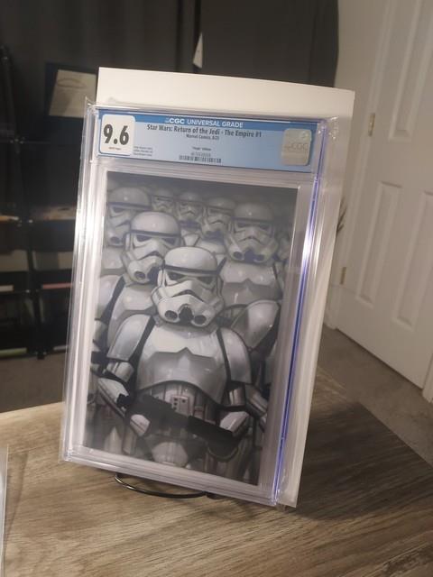 Star Wars Return Of The Jedi The Empire #1 1100 Variant Cgc 9.6 Wp