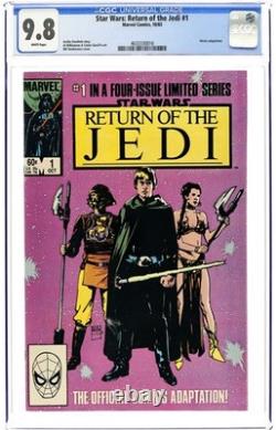 Star Wars Return of the Jedi 1A. D CGC 9.8 1983 4633330016