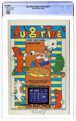 Star Wars Return of the Jedi 1A. D CGC 9.8 1983 4633330016