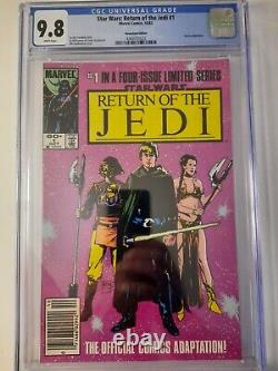Star Wars Return of the Jedi #1 Marvel Comics 1983 CGC 9.8 Rare NM/M Newsstand